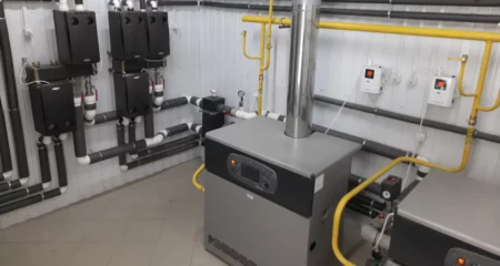 Монтаж котельной 160 кВт в Смоленске для предприятия