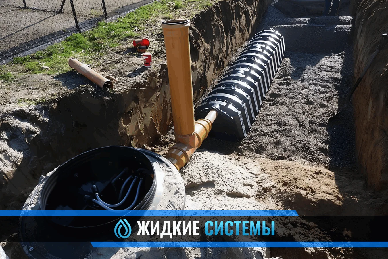 Установка инфильтратора для автономного септика в Смоленске