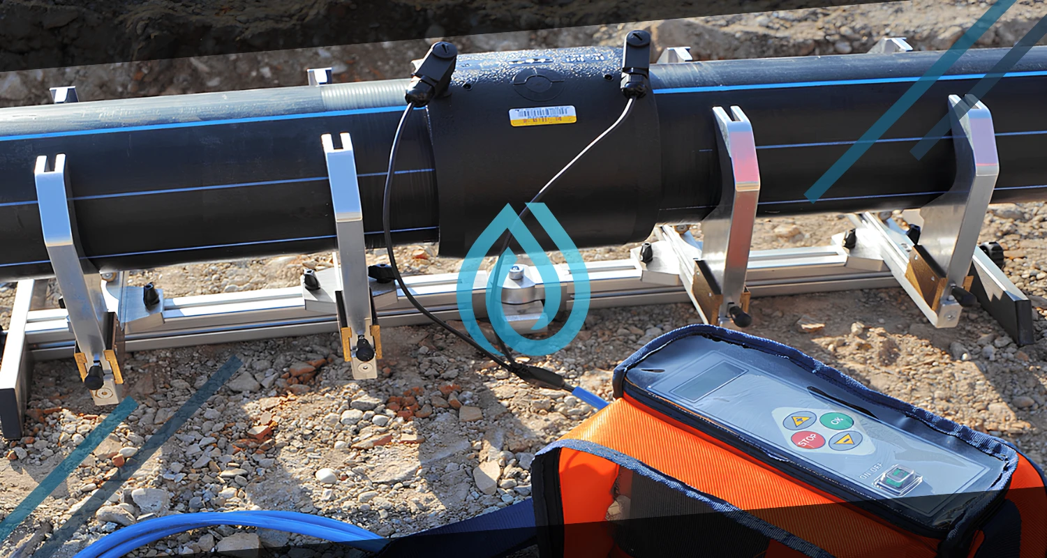 Стыковая и электромуфтовая сварка трубы из полиэтилена PE в Смоленске