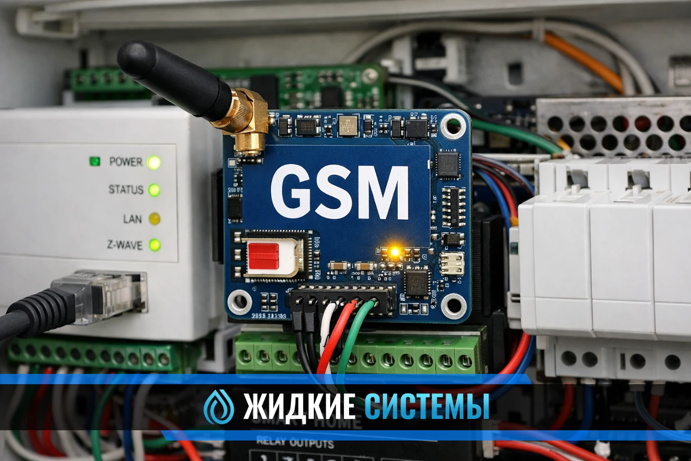 Подключение модуля gsm в Смоленске для дистанционного управления