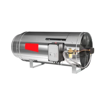 Аксиальный нагреватель воздуховода - газовый подогрев