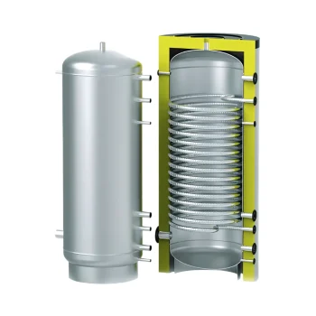 Буферный теплоаккумулятор с теплообменником