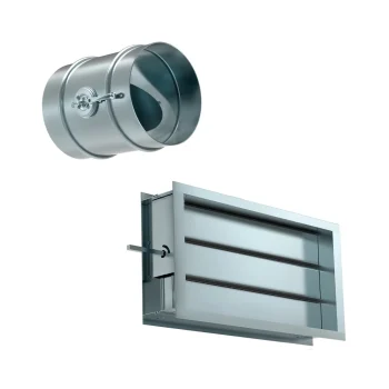 Клапан воздуховода - механический