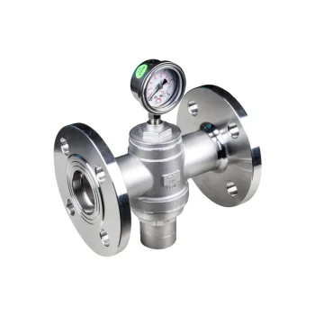 Регулятор давления пара - фланцевое подсоединение