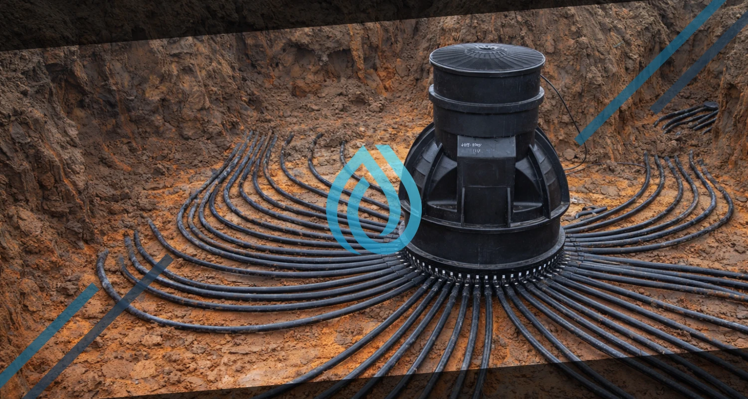 Монтаж и подключение геотермального коллектора в Смоленске